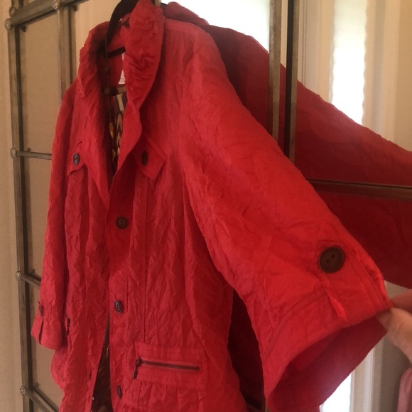 Chico’s Red Jacket - Picture 3 of 8